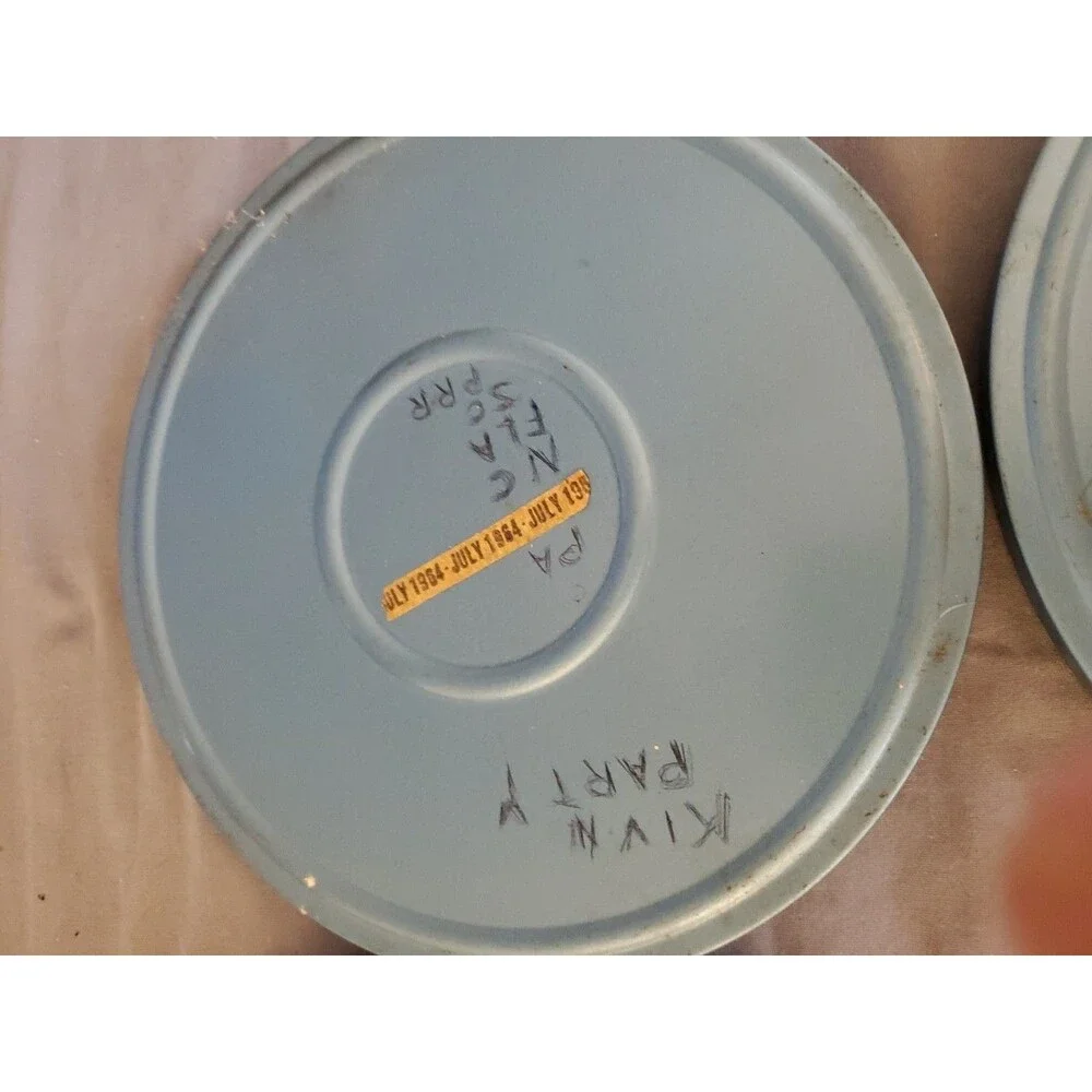 4 Vtg Lot Super 8mm Home Movie Film Reels 7”/ 5” in Metal Cases 70s Fort Hood